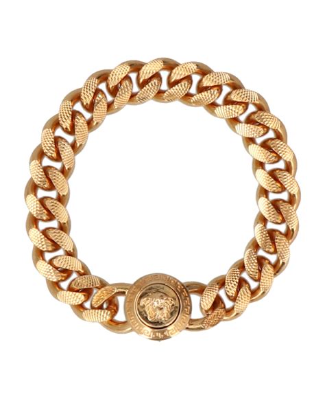 versace medusa chain bracelet